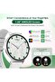 Selena Women's Smartwatch, 1.27" AMOLED, Slim, IP67, Bluetooth Calling, HR/SpO2, 1 Week Battery, Grey - 6