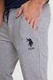 Men's Gray Melange Sweatpants 50322603-Vr086 - 6