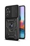 Xiaomi Redmi Note 10 Pro Case Ultra Protected Sliding Vega Cover with Magnetic Ring Stand