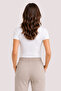 Women's V-Neck Cotton & Modal Short Sleeve Basic Stretchy T-Shirt - Comfortable Fit for Daily Use - 5