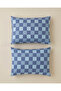 Azule Easy-Iron 2-Piece Pillowcase 50X70 cm Blue