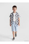 Trendlucky Boys' Shorts with Elastic Waist and Regular Fit