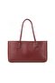 Siena Burgundy Knitted Women's Shoulder Bag - 4