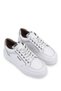 Women's Genuine Leather White Sneakers & Sports Shoes - 3