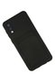 Shopilke Galaxy A02 Case Kelvin Silicone with Business Card Holder (141814) - Black - 2