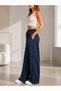 Women's 2-Pack Stoned Wide-Leg High-Waist Loose-Fit Pocketed Trousers Style Sweatpants - 3