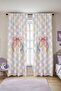 Pastel Bow Dream Patterned Children's Baby Room Background Curtain (Single Wing Pricing) - 2