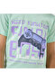 Crew Neck Short Sleeves T-shirt with Game Print - 5