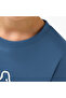 Crew Neck Short Sleeves T-shirt with Logo Print - 5