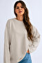 Women's Relax Fit Comfortable Cut 100% Cotton Long Sleeve Crew Neck Basic T-Shirt