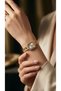 Women's Steel Watch Gold Color Stone Square Case Vintage Watch |   Old Money Luxury Elegant Stylish Women's Wristwatch |   Roman Numeral Premium Women's Watch 2026 - 2