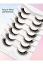 7 Pairs Natural Soft Clear Lashes - Reusable, Lightweight & Comfortable, Create a Charming Eye Makeup Look - Perfect for Daily Wear, Lash Strips, False Eyelashes - 2
