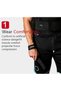 Lifting Straps Deadlift Gym Wrist Straps Weightlifting with Neoprene Cushioned Wrist Padded and Anti-Skid Silic - 5