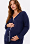 Bamboo Fabric Maternity and Postpartum Comfortable Soft Pajama Set - 3