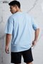 Trust Problem Printed Large Size Unisex Oversize T-Shirt Shorts Set - 4