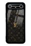 Tecno Spark Slim Black Marble Gold Lv Design Glossy Phone Case