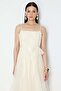 Belted Rope Strap Maxi Dress - 4