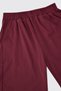 Boy's Shorts T-Shirt 2-Piece Burgundy Bottom Top Set - 7