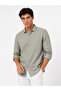 Men's Cotton Shirt 60% Cotton 40% Linen Fabric