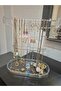 Jewelry Organizer with Stand Compartments Transparent - 2