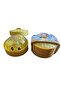 Glittery Squishy Dumpling Liquid 8.5cm (Assorted Colours)