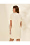 Women Beige Printed Night Shirt - 3