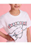 Girls Pink Printed T-shirt - 4