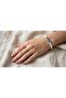 Ocean Pearl Elegance Bracelet – Timeless Freshwater Pearls & Blue Crystal Charm - 2