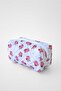 Capybara Quilted Makeup Bag Travel Organizer Zippered Cosmetic Bag - 3