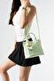 Firenze Mint Green Women's Hand and Shoulder Bag - 2