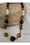 Wooden Bead Detailed Design Necklace - 2