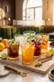 Yasemin Set of 6 Gold Gilded Glass Soft Drink Glasses 250 Cc |   Water Glass Soda Glass Set