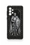Samsung-A73 Compatible Knight Patterned Silicone Case - 3