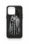iPhone 15 Pro Max Compatible Knight Pattern Silicone Case - 3