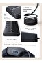 6 Way Power Strip with 1 USB C & 3 USB A, 15° Angled Plug Extension Socket, 1.5M Cable - 3