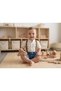 Boy's denim shorts casual 2-piece top and bottom set - 2