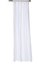 Home Pro Polyester Shower Curtain, 180 cm Size, White