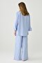 Dayjamas Striped Shirt Pants Set Blue - 4