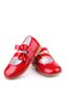 Papuç Sepeti Ortaç-4603 Baby Girl Ballerina Patent Leather Ballet Shoes - 3