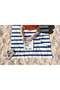 Blue Line Beach Towel