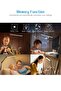 LED Desk Lamp, Adjustable Swing Arm Lamp with Clamp, Eye-Caring Reading Light, 10 Brightness Levels, 3 Lighting Modes, Memory Function Lamps for Home Office - 8