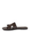 Brown Soft Thin Sole Lightweight Women's Slippers S-118 Z - 4