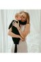 Organic Bamboo Knotted Gown and Beanie Set Charcoal 0-3 months - 7