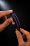 Men's and Women's Copper Bracelet with Leather Weave on Top and Magnet Model Pure Copper Bracelet - 4