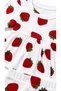 Baby Girl Strawberry Patterned Set Cotton Flexible 2-Piece Tights Set 9-24 Months - 2