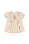 Baby Girl Lace Collar Embroidery Detailed Dress Cotton Summer Stylish Dress 6-24 Months