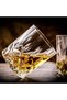 Crystal Whiskey Glasses Set of 8, 11Oz Old Fashioned Glasses, Double Old Fashion Beverage Glass, Clear Glass Cocktail Glasses for Men - 4