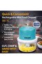 Rechargeable Mini Food Chopper USB Portable Kitchen Tool - 2