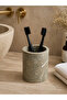 Marble Toothbrush Holder Cotton Swab Holder Makeup Brush Holder Pen Holder Bathroom Organizer