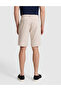 Beige Slim Fit Woven Shorts 50321831-Vr011 - 5